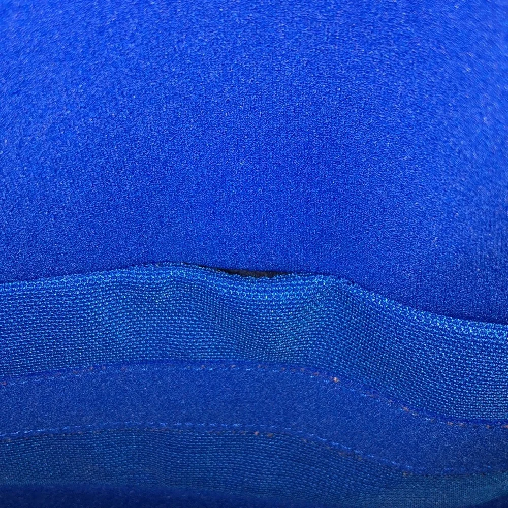 Calvin Klein sleeveless Electric Blue size 14W knee length cocktail dress - Picture 4 of 8